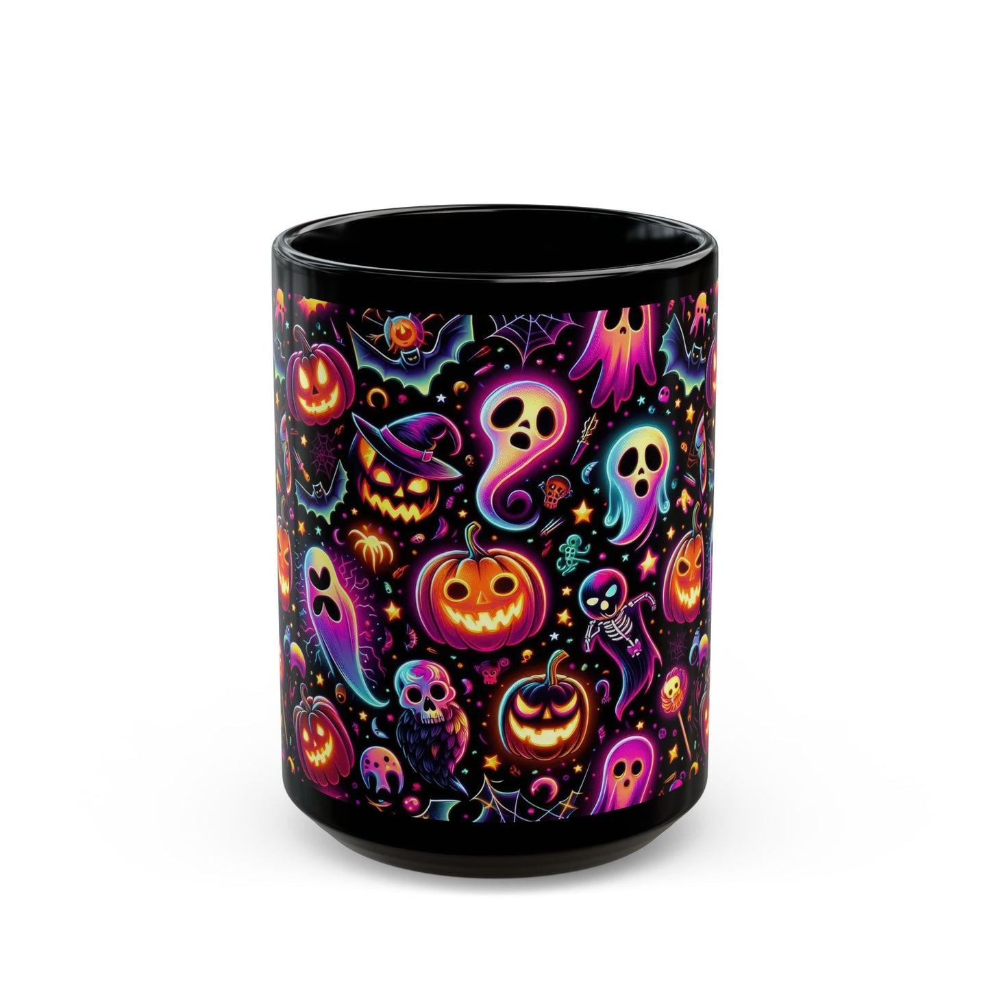 Halloweenish 2 Black Mug (15oz)