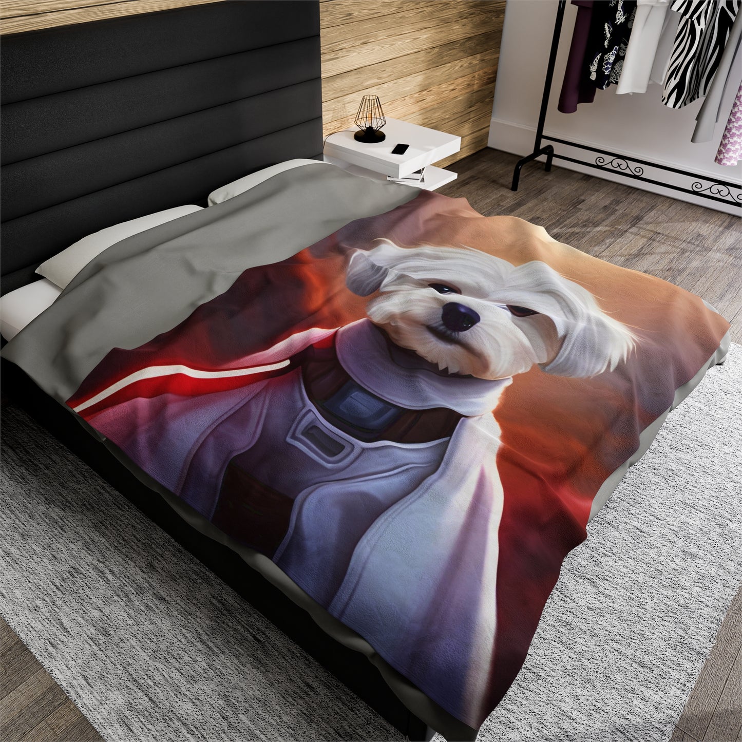 Ashie the Muse  Star Wars Inspired Velveteen Plush Blanket 3 sizes