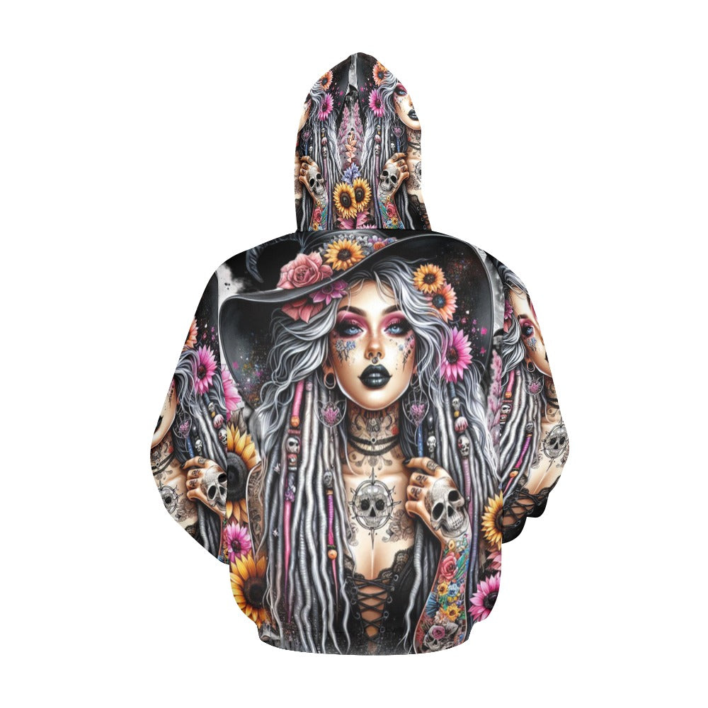 Witch Girl Hoodie for Men (USA Size)