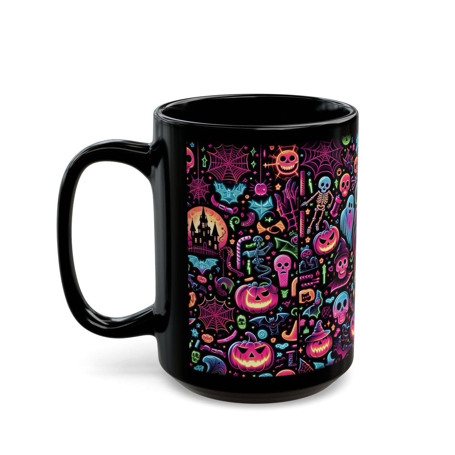 Halloweenish Black Mug (15oz)