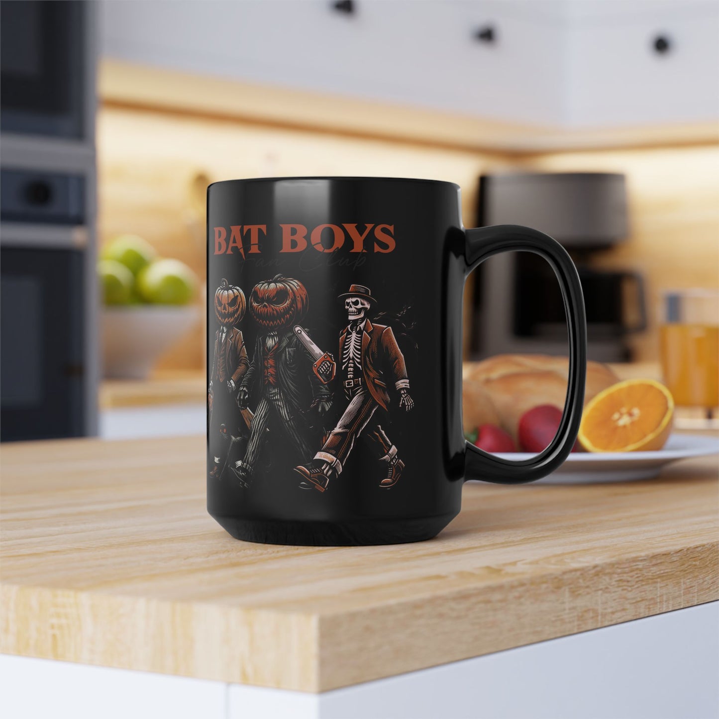 Bat Boys Black Mug (15oz)