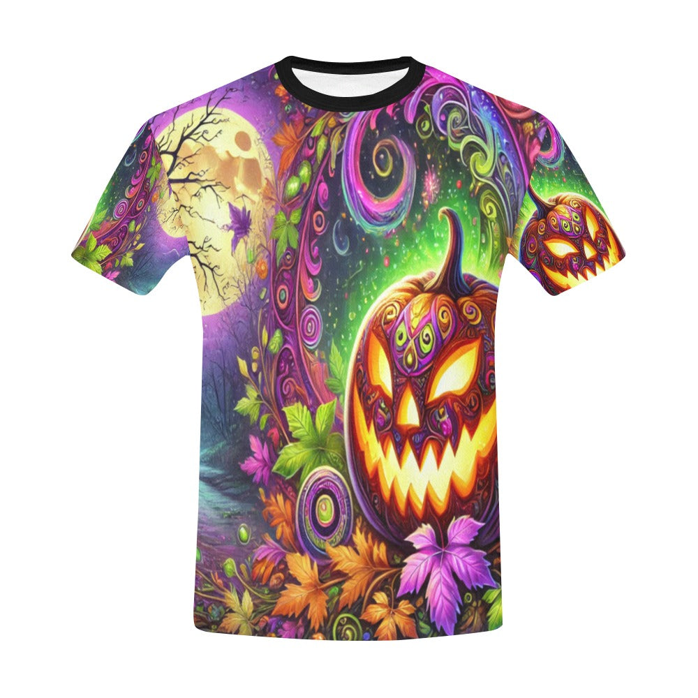 October Scene  T-Shirt for Men (USA Size)