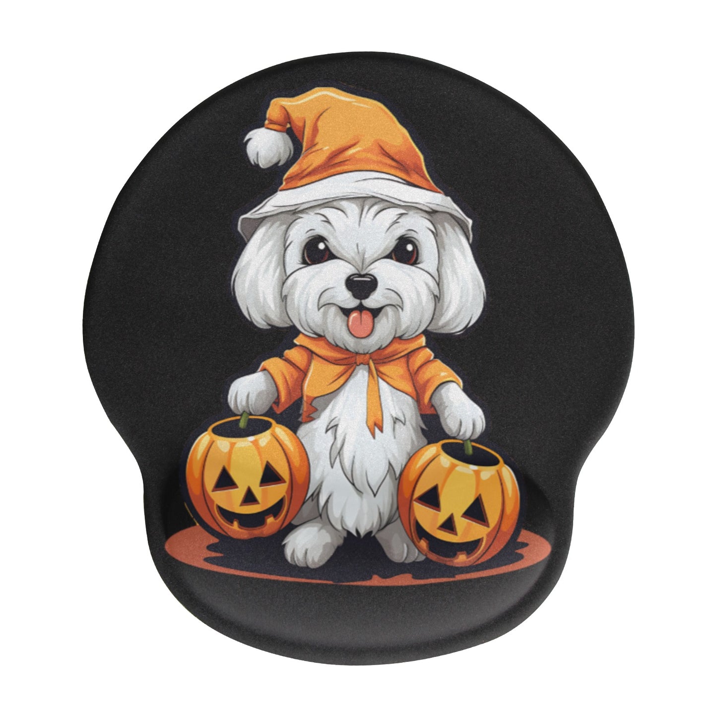 Maltese Halloween Mouse Pads