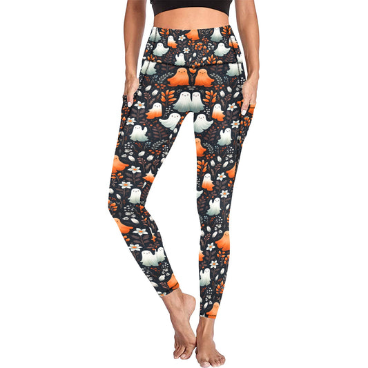 Halloween Boho 2 Women's  Leggings with Pockets