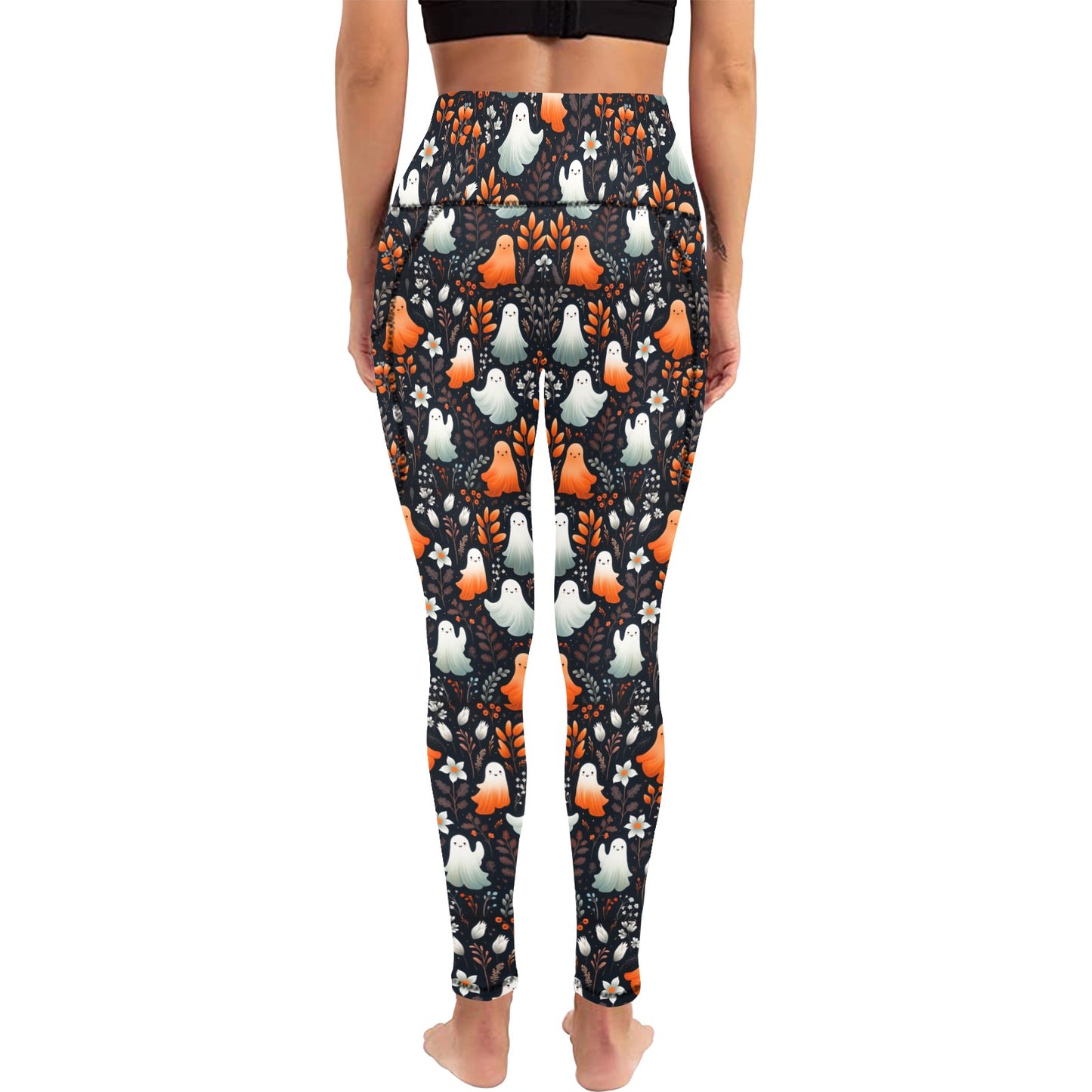 Halloween Boho 2 Women's  Leggings with Pockets