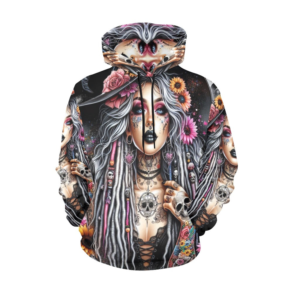 Witch Girl Hoodie for Women (USA Size)