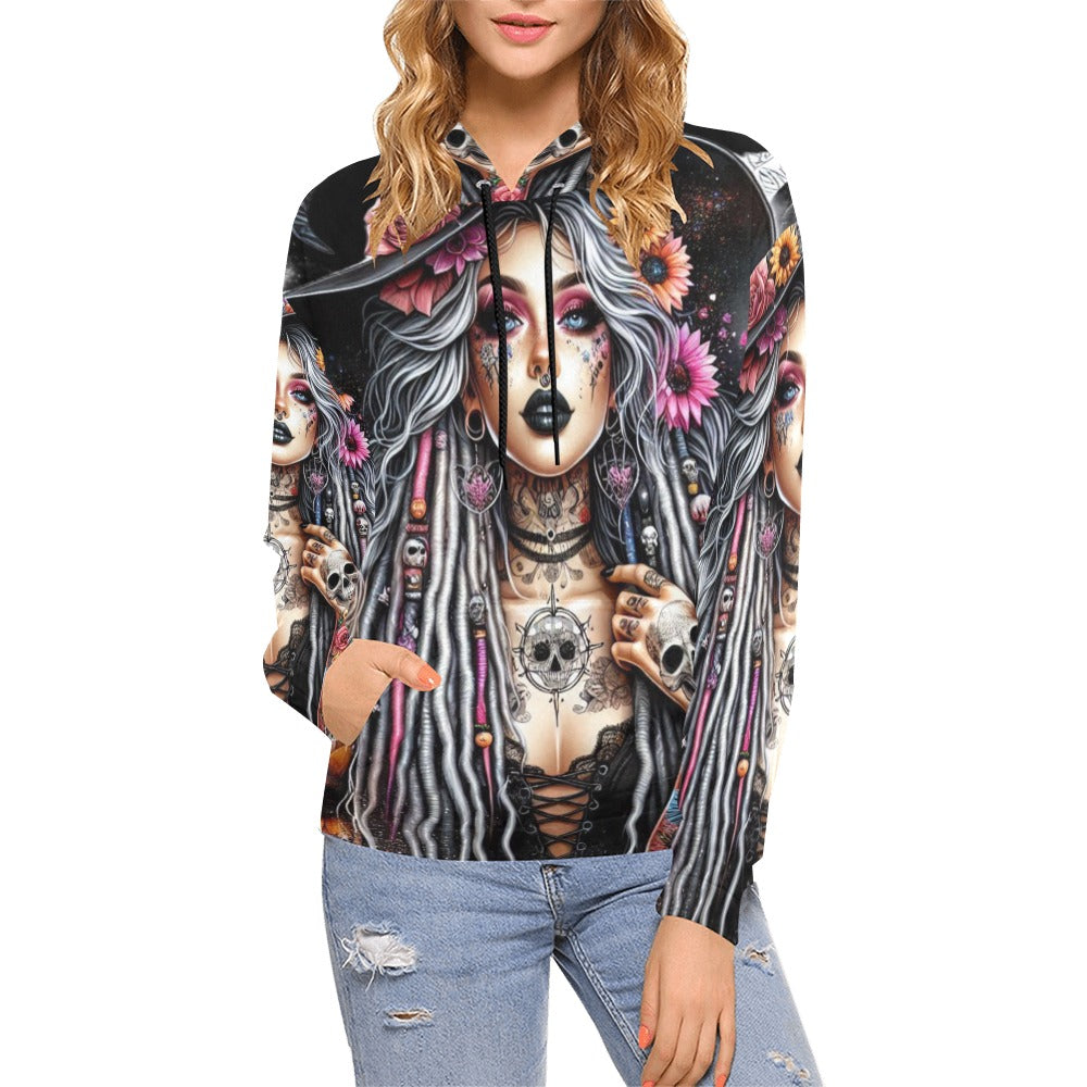 Witch Girl Hoodie for Women (USA Size)