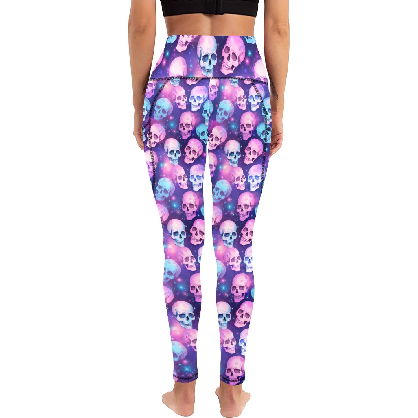 Pastel Halloween 5 Women's  Leggings with Pockets