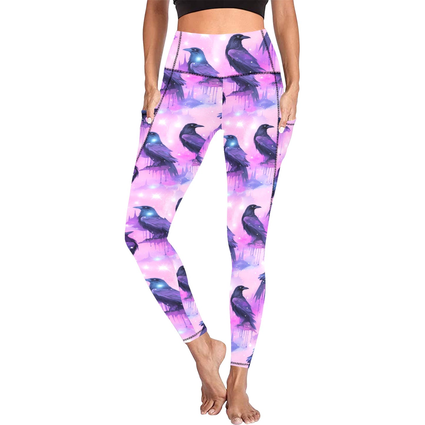 Pastel Halloween 6 Women's  Leggings with Pockets