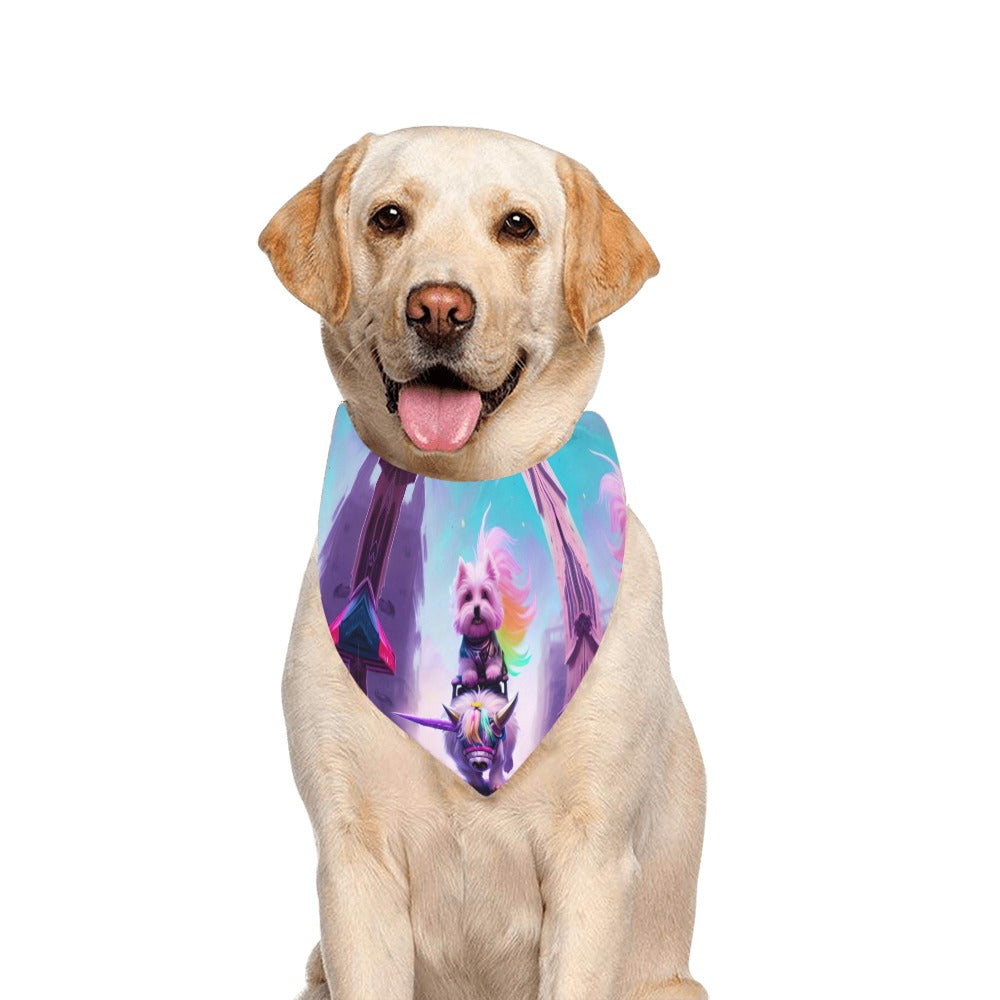 Ashie - Pet Dog Bandana/Large Size