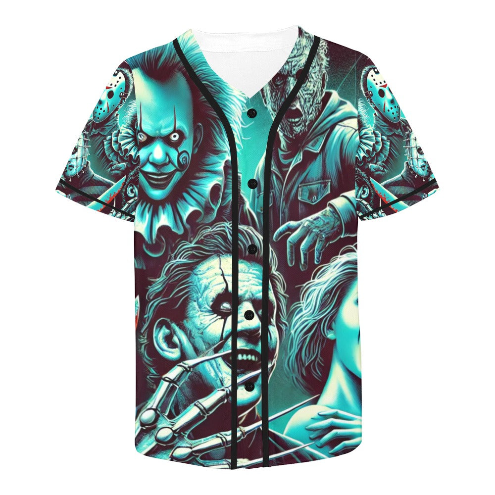 Halloween Baseball Jersey for Men