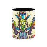 Hummingbird 3 Mugs 11 oz