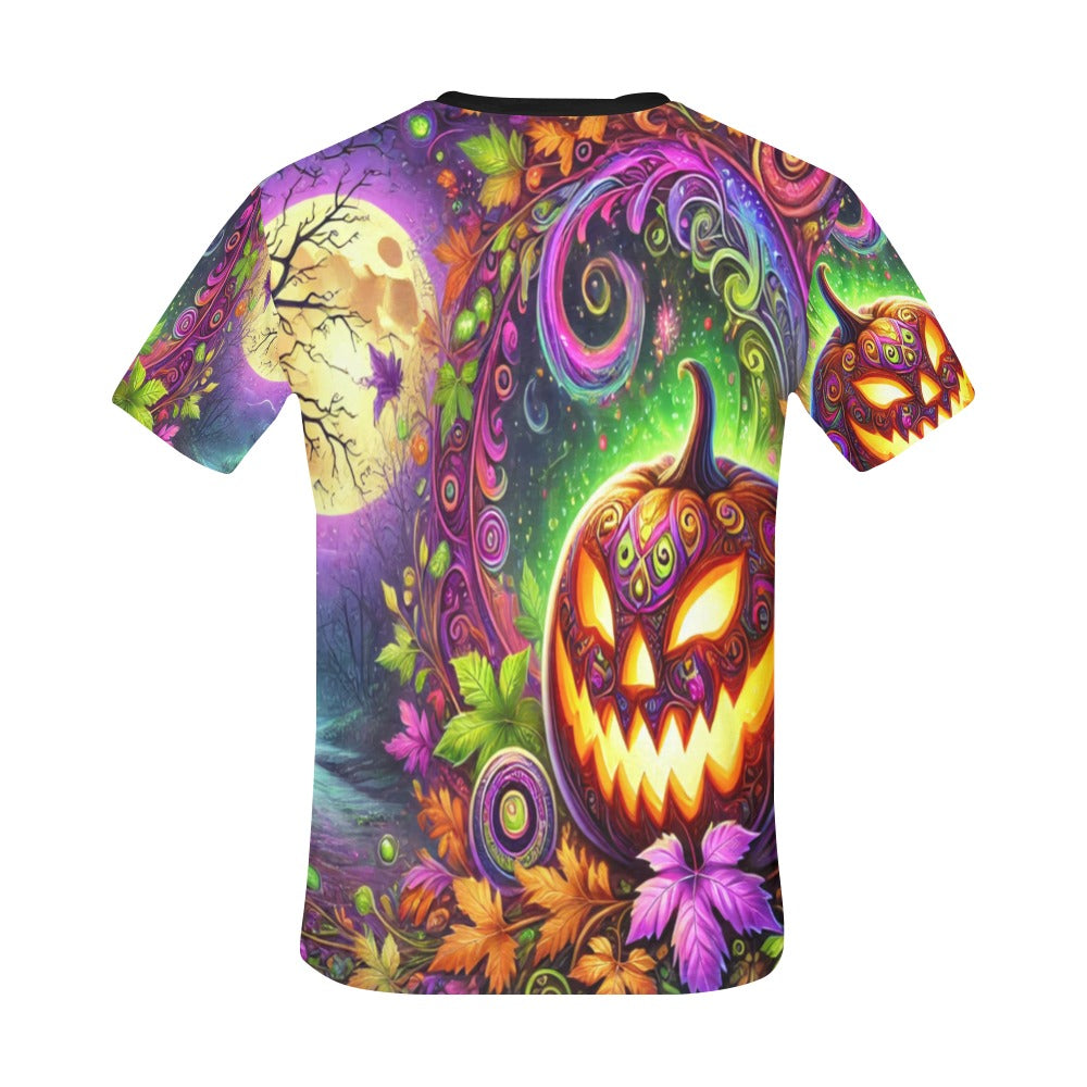 October Scene  T-Shirt for Men (USA Size)