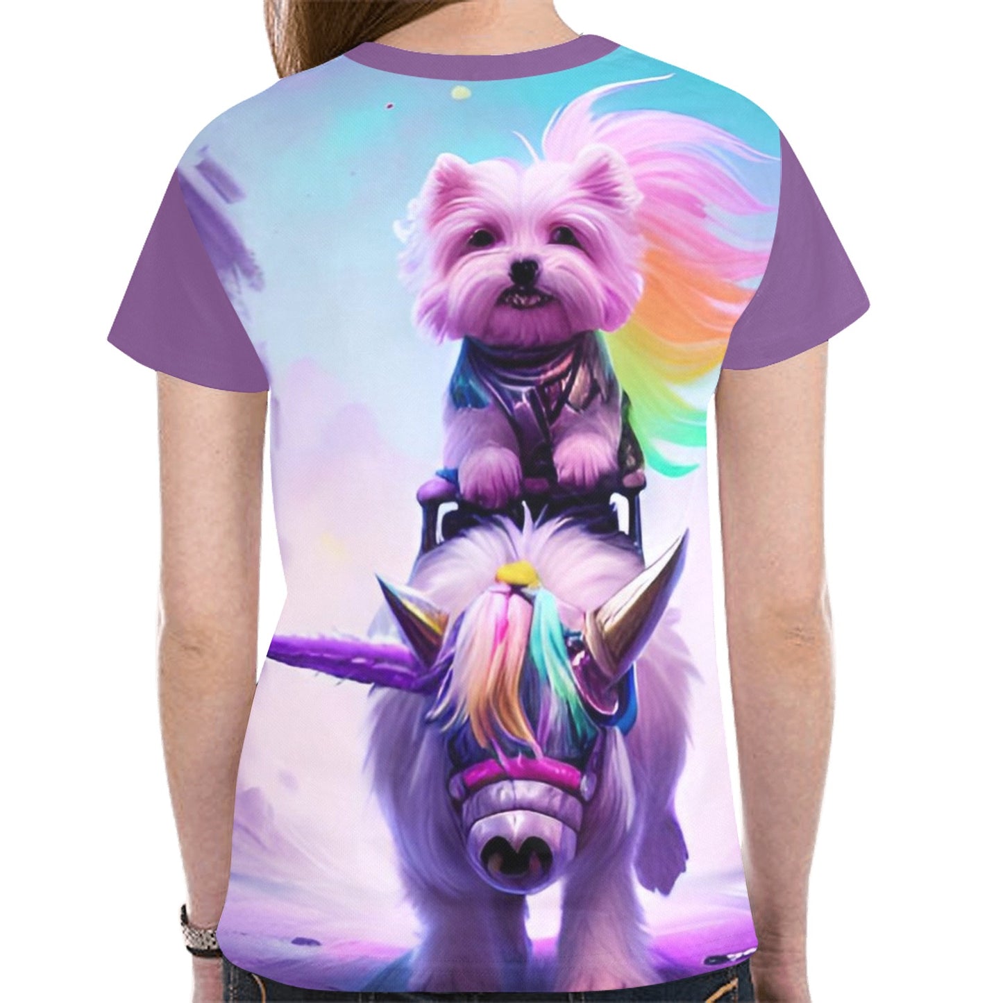 Ashie & Unicorn T-shirt for Women