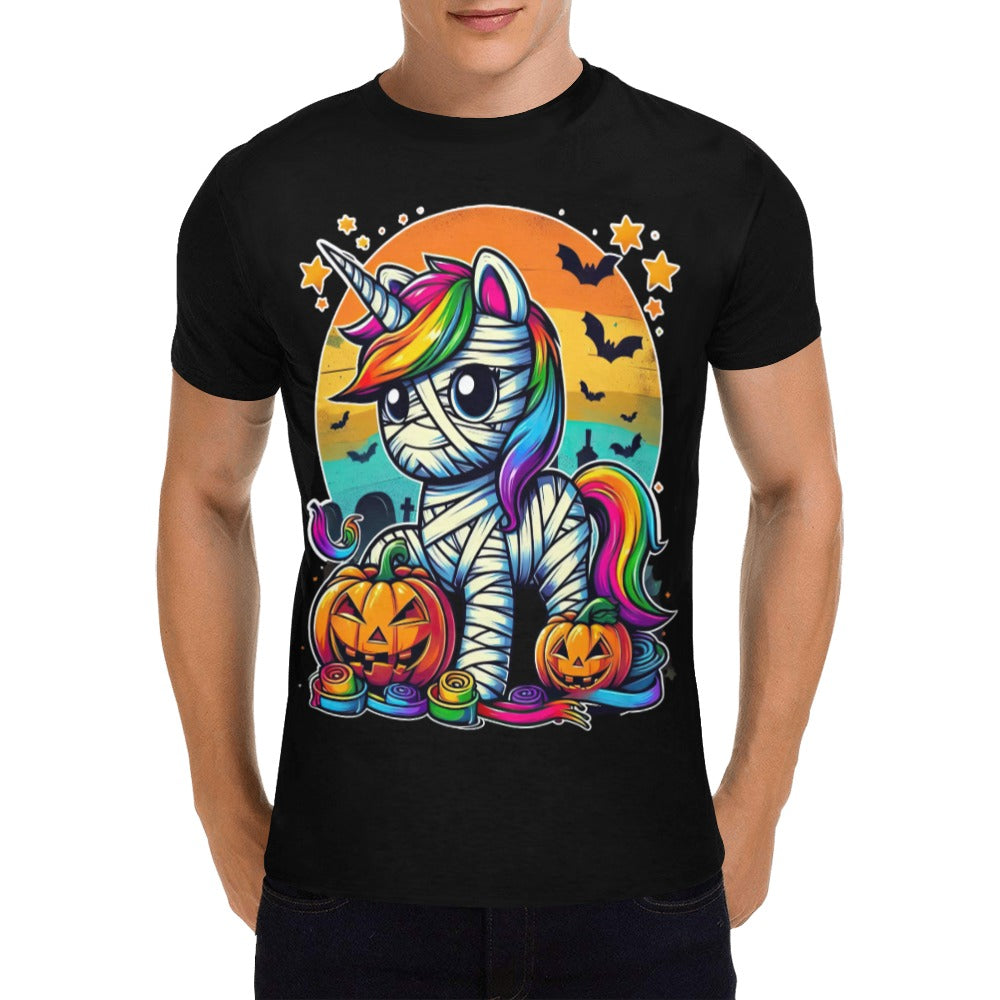 Mummy Unicorn Halloween  for Men (USA Size)