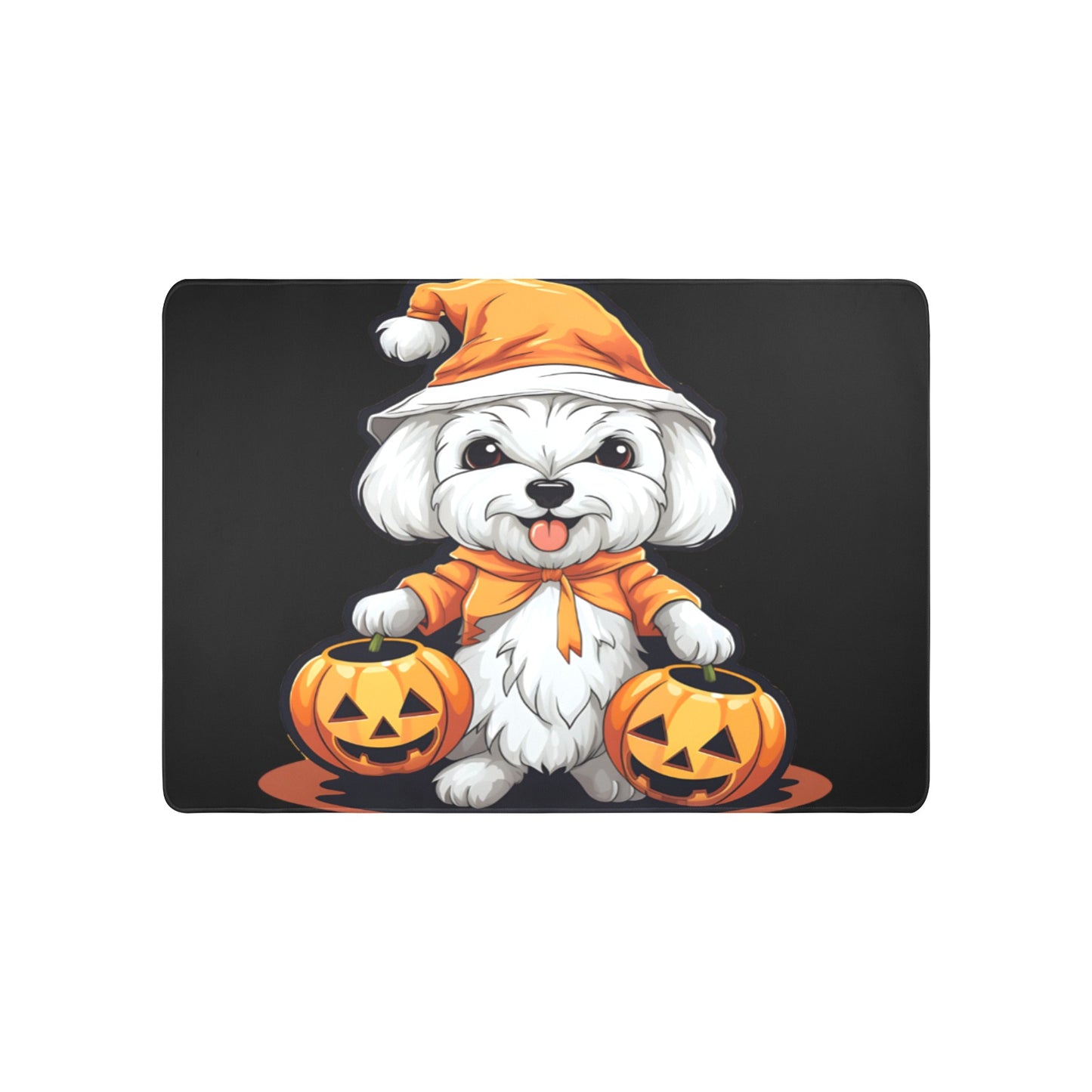 Maltese Halloween Mouse Pads