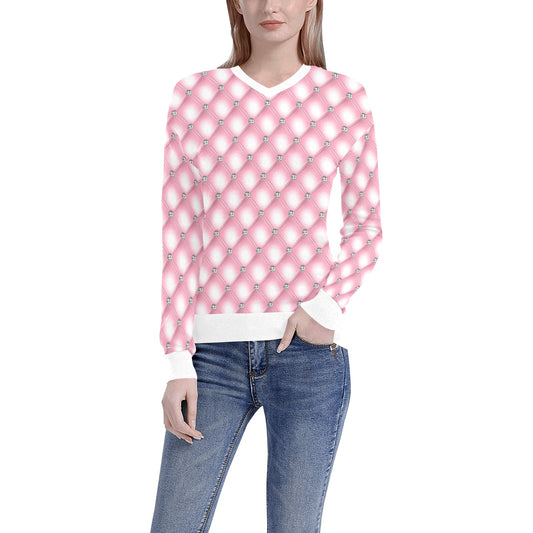 Women's V-Neck Sweater V3