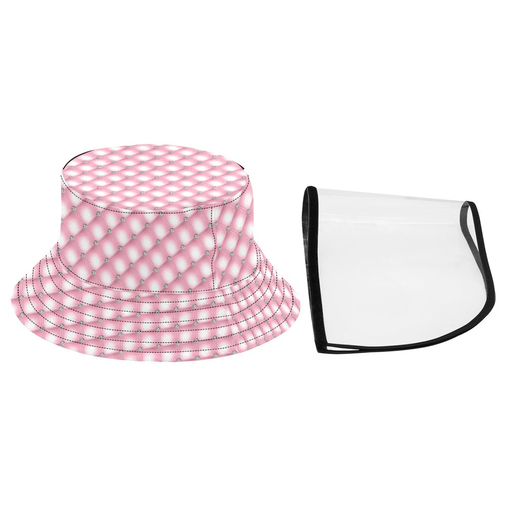 Women's Bucket Hat (Detachable Face Shield) V4 Mood 2