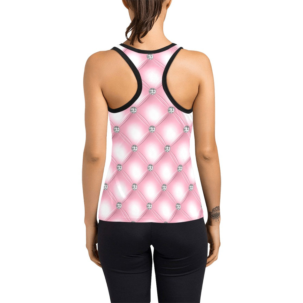 Women's Racerback Tank Top V4 Mood 2