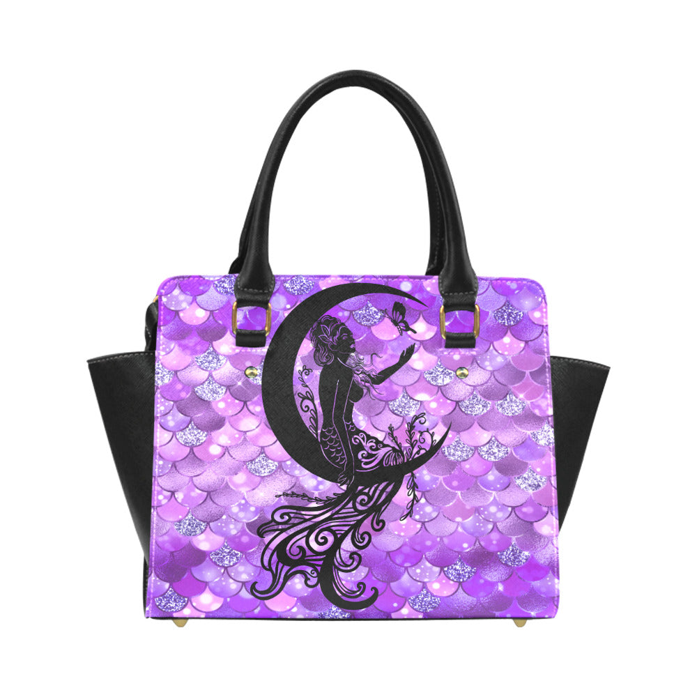 Mermaid Moon Purses Purple 3 Designs