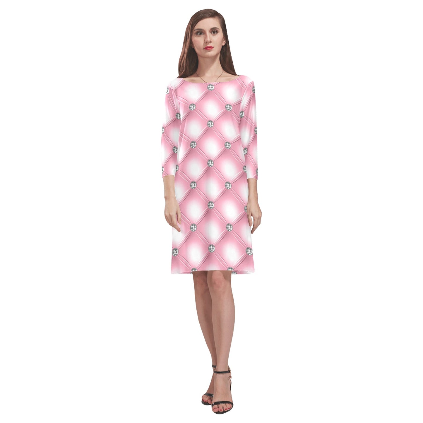 Rhea Loose Round Neck Dress V2 Mood 2