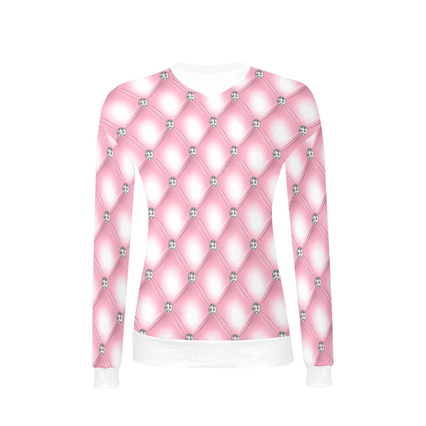 Women's V-Neck Sweater V1