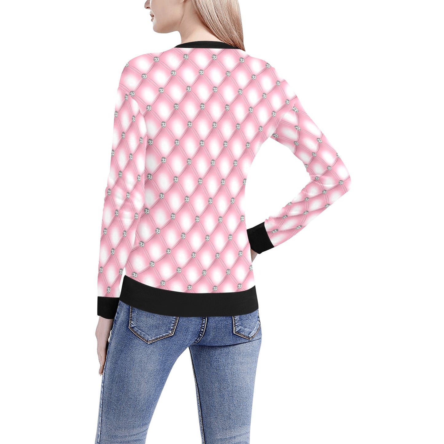 Women's  V-Neck Sweater V4