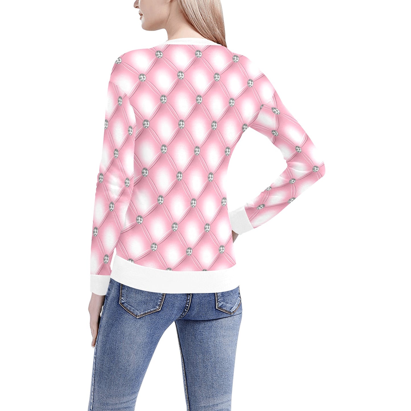 Women's V-Neck Sweater V1