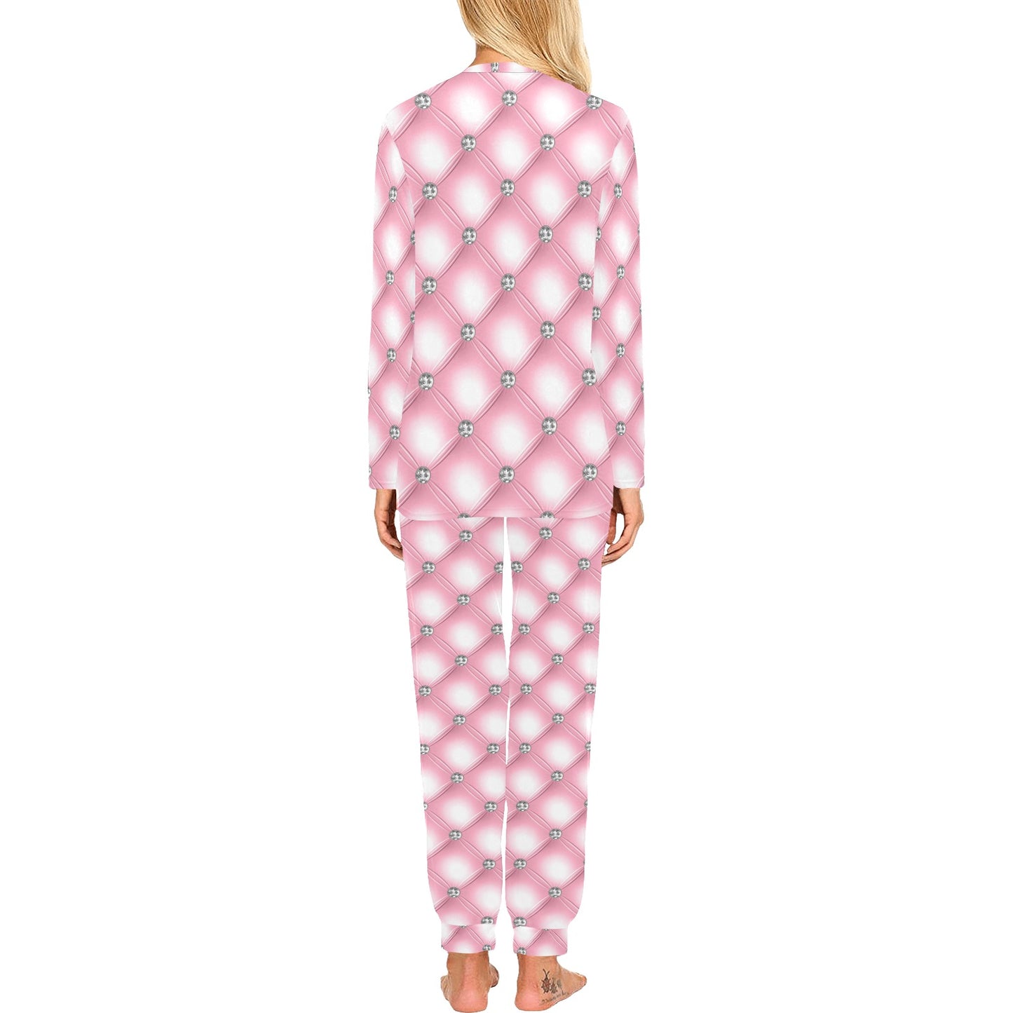 Women's All Over Print Pajama Set V3 Mood 2