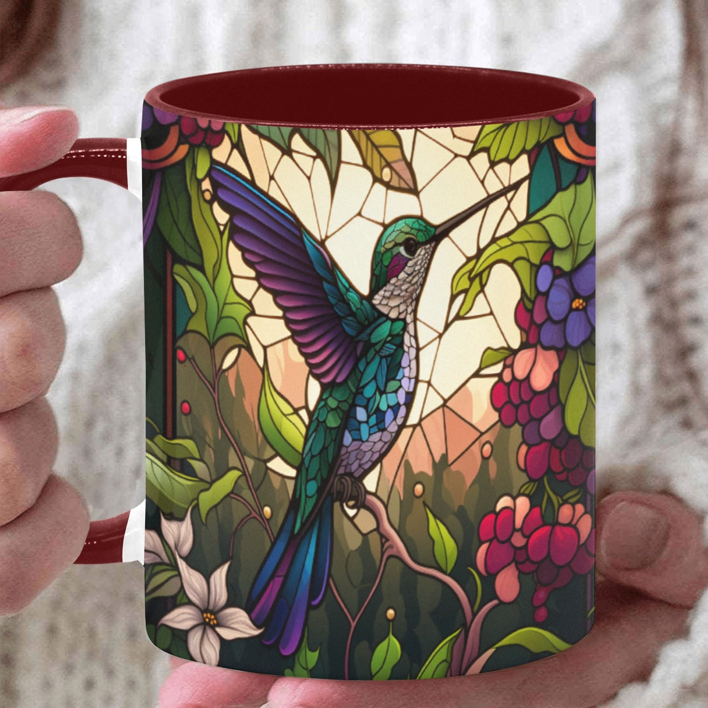 Hummingbird 6 Mugs 11oz 10 colors