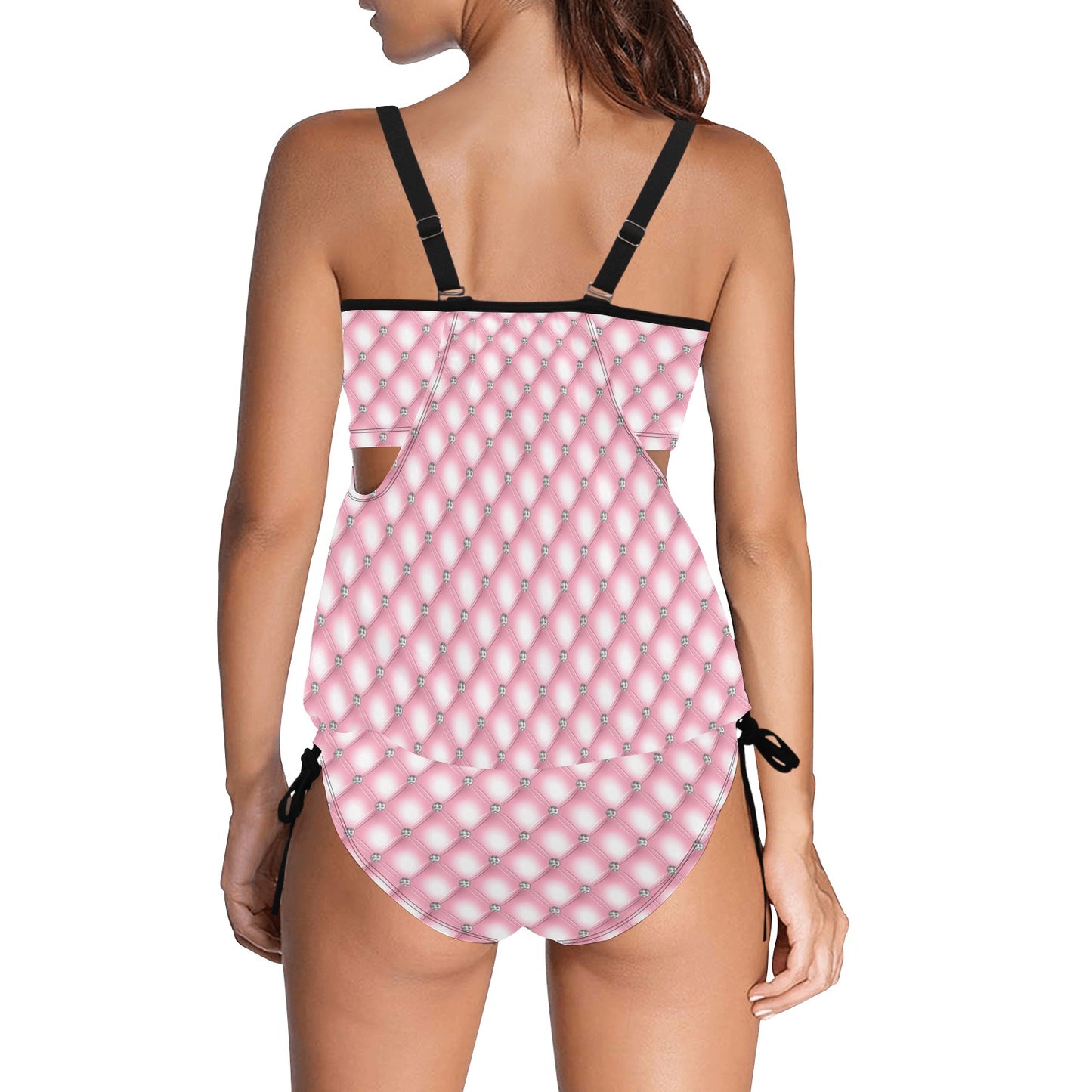 Cover Belly Tankini Swimsuit V4