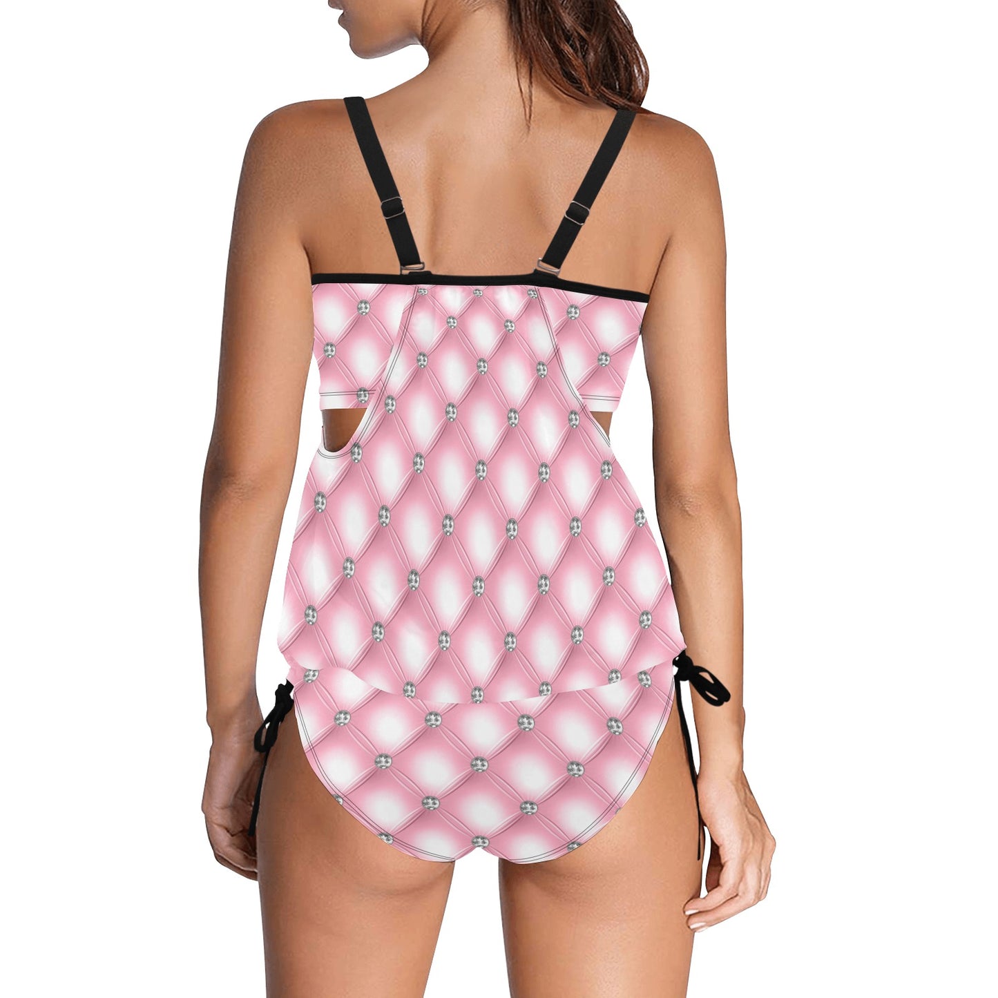 Cover Belly Tankini Swimsuit V3