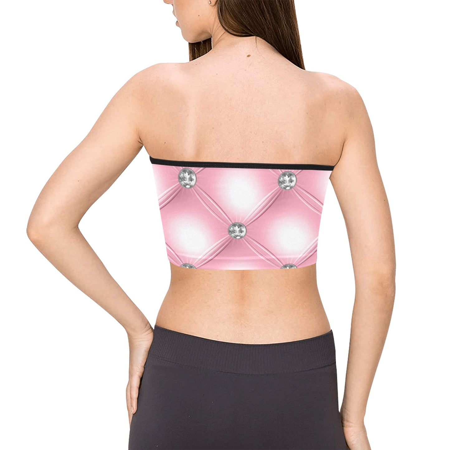 Women's Tie Bandeau TopV1