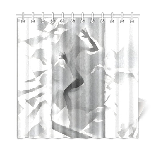 Trapped Series Shower Curtain 72"x72"