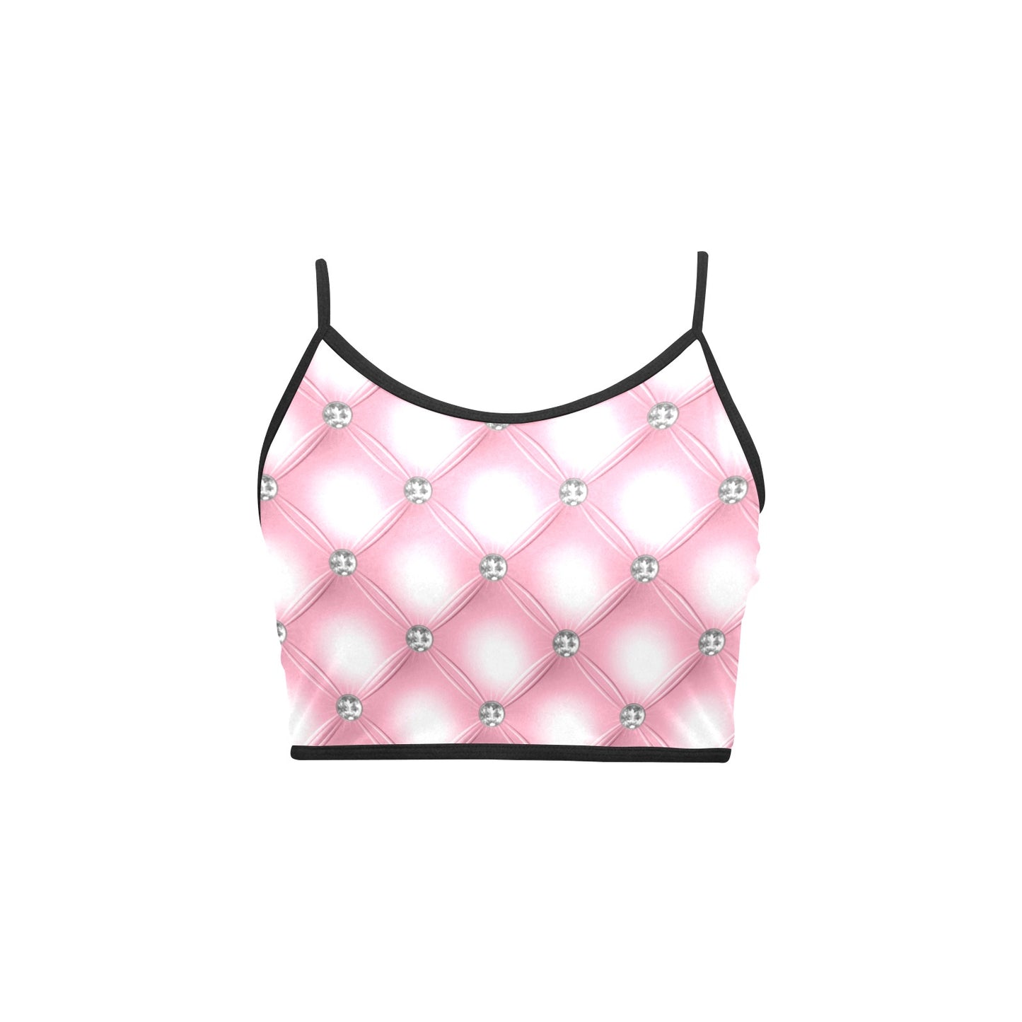 Women's Spaghetti Strap Crop Top V2 Mood 2