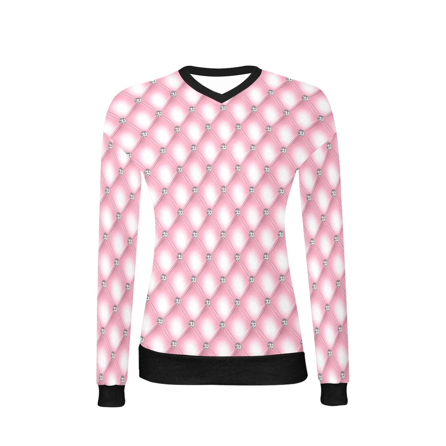 Women's  V-Neck Sweater V4