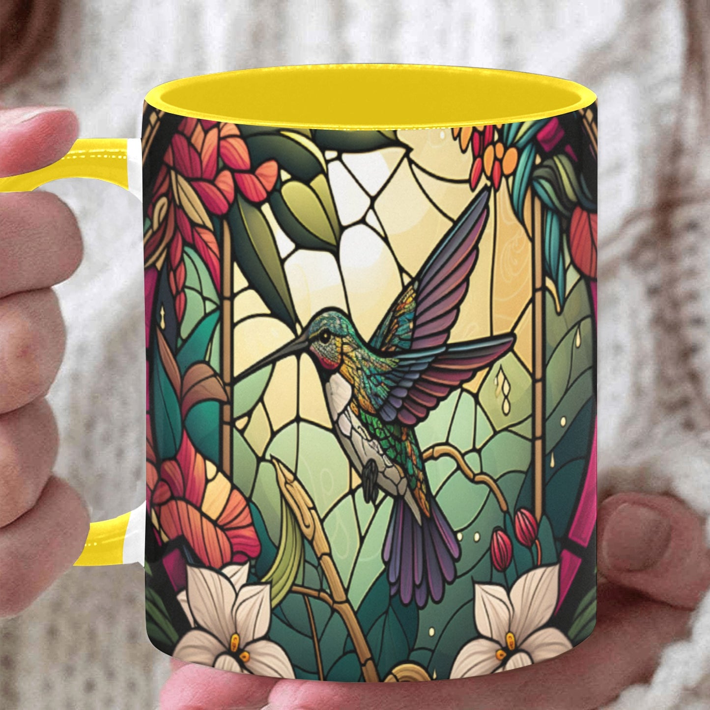 Hummingbird 5 Mugs 11oz 10 colors