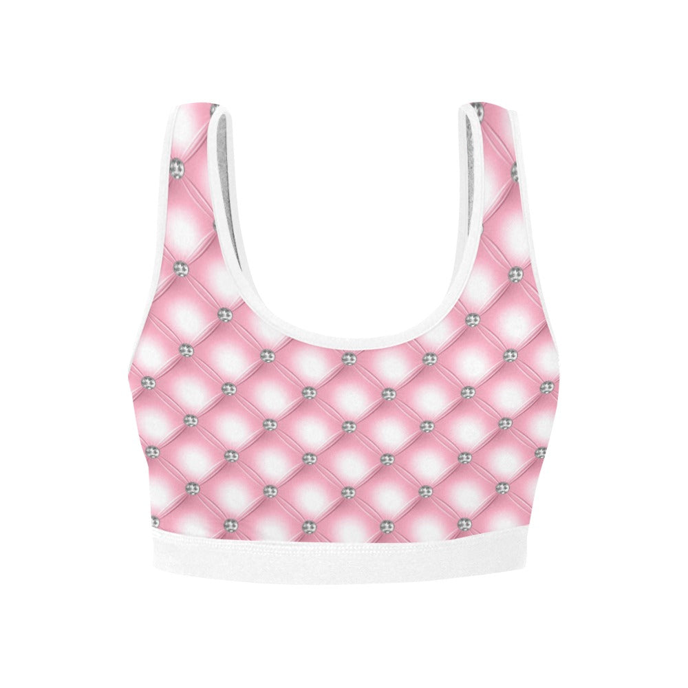 Sports Bra White V3 Mood 2