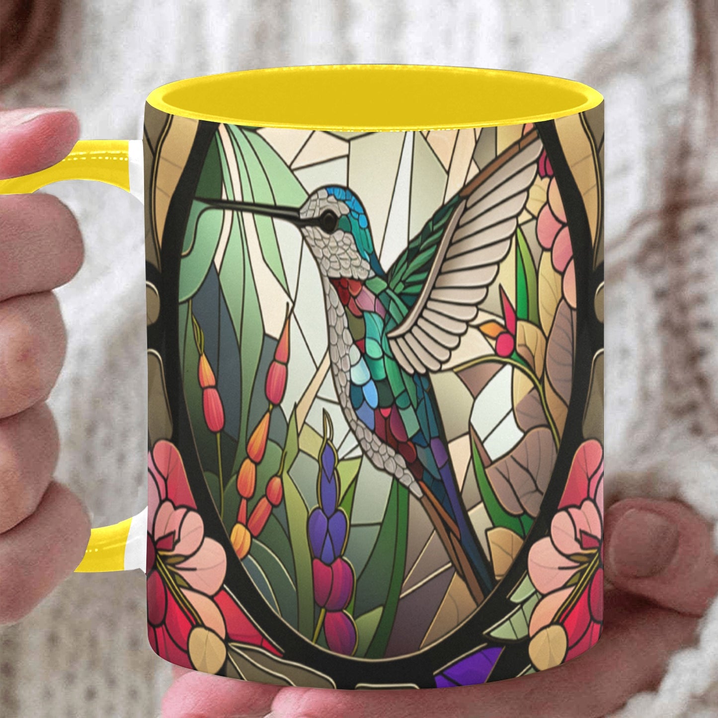 Hummingbird 4 Mugs 11 oz