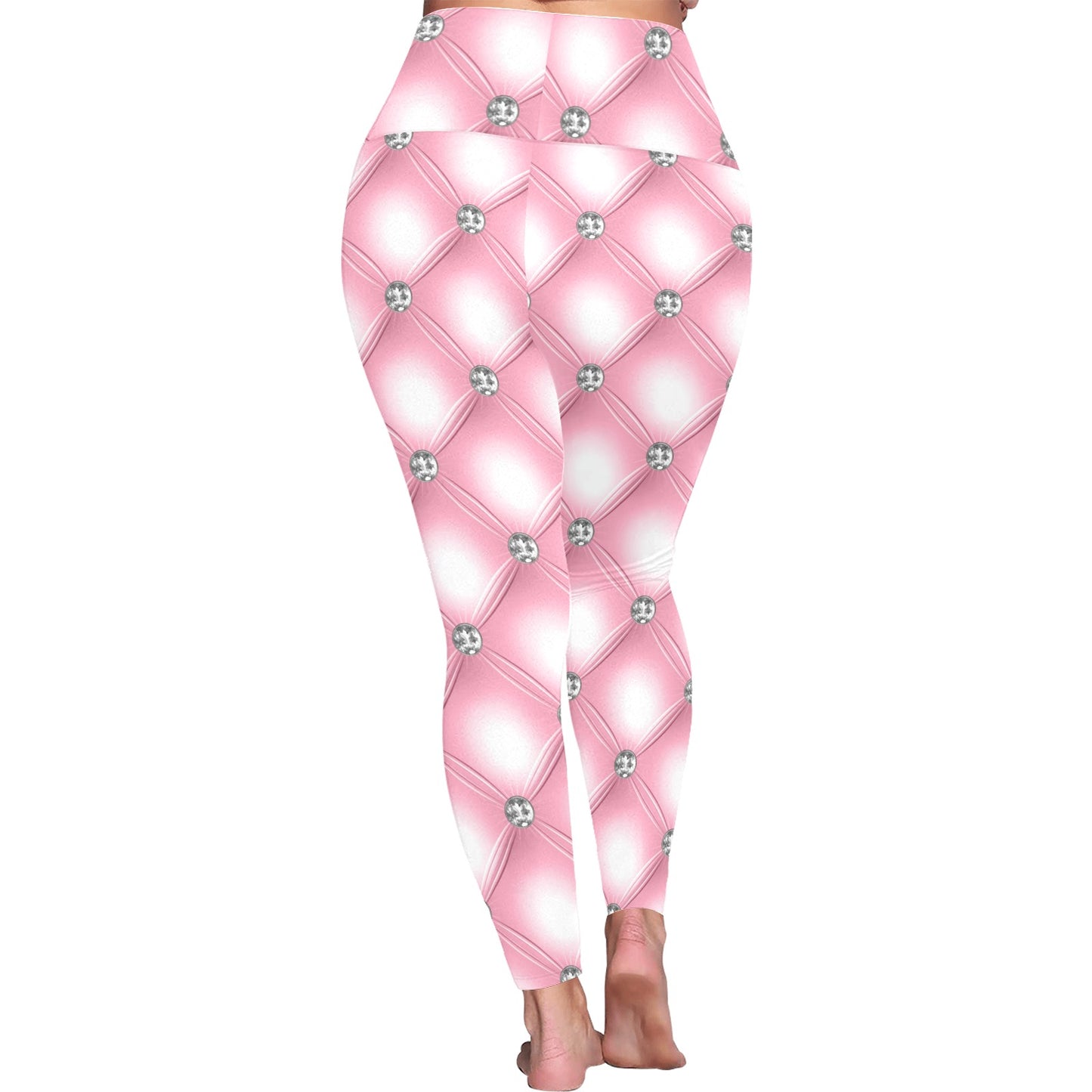 Plus Size High Waist Leggings V1