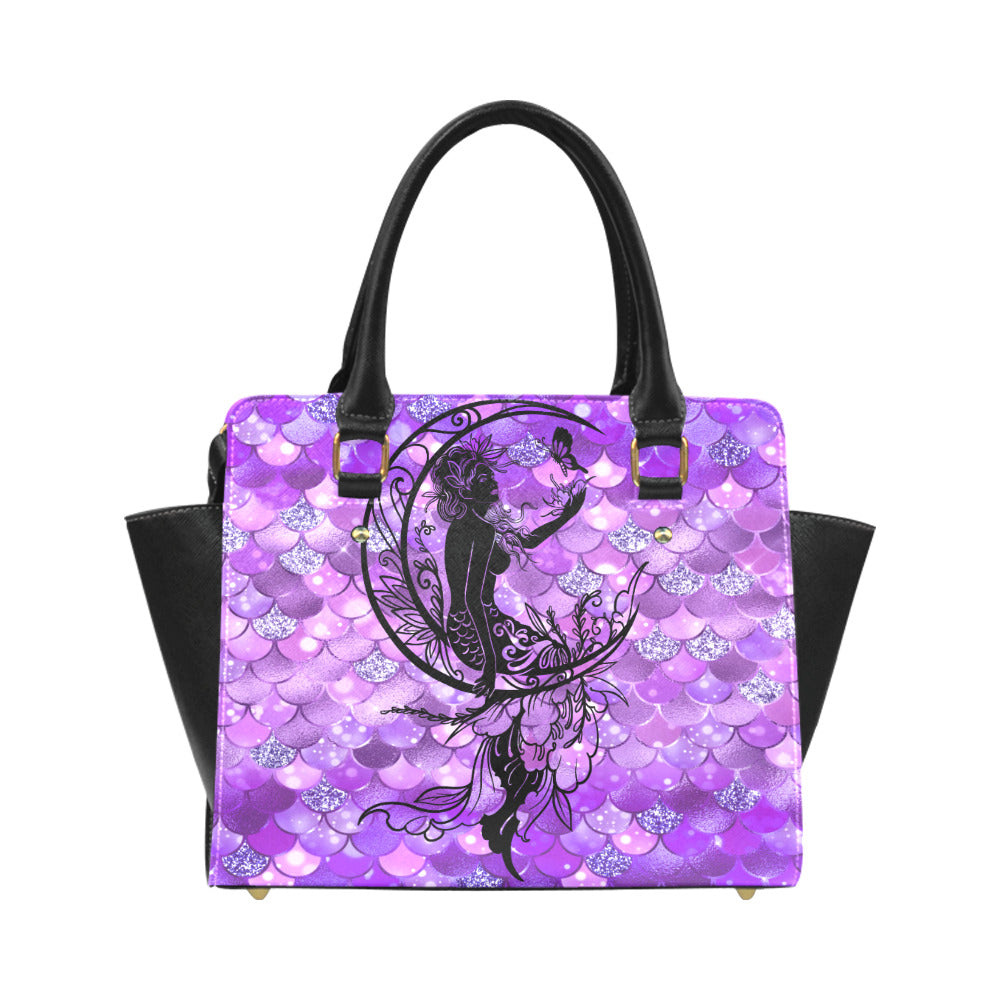 Mermaid Moon Purses Purple 3 Designs