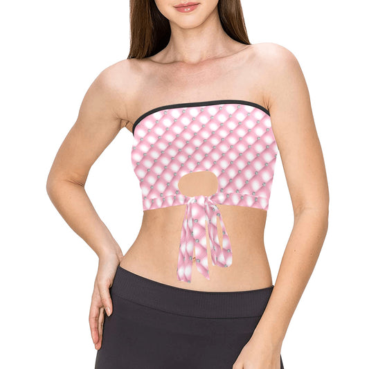 Women's Tie Bandeau Top V4