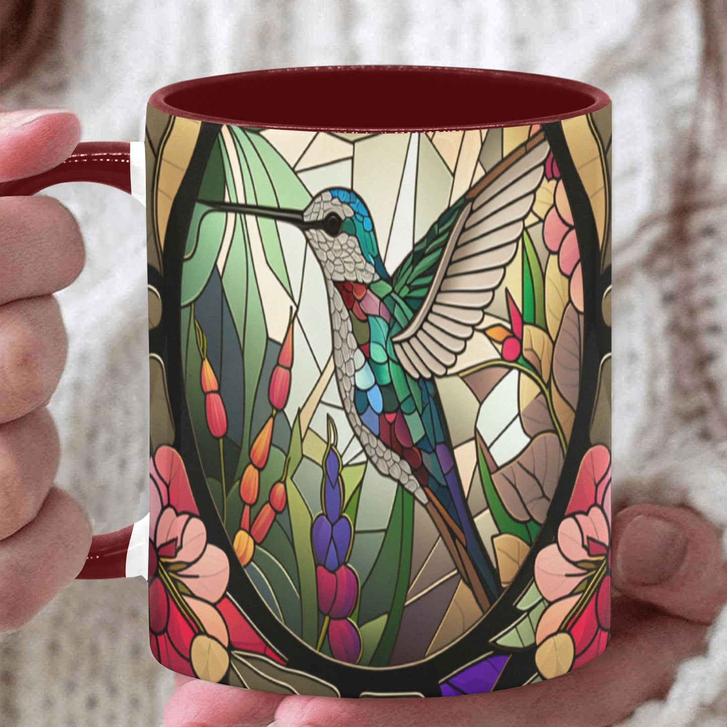 Hummingbird 4 Mugs 11 oz