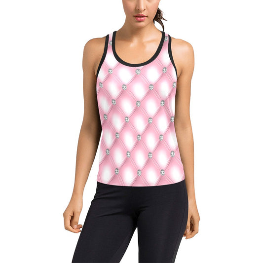 Women's Racerback Tank Top V4 Mood 2