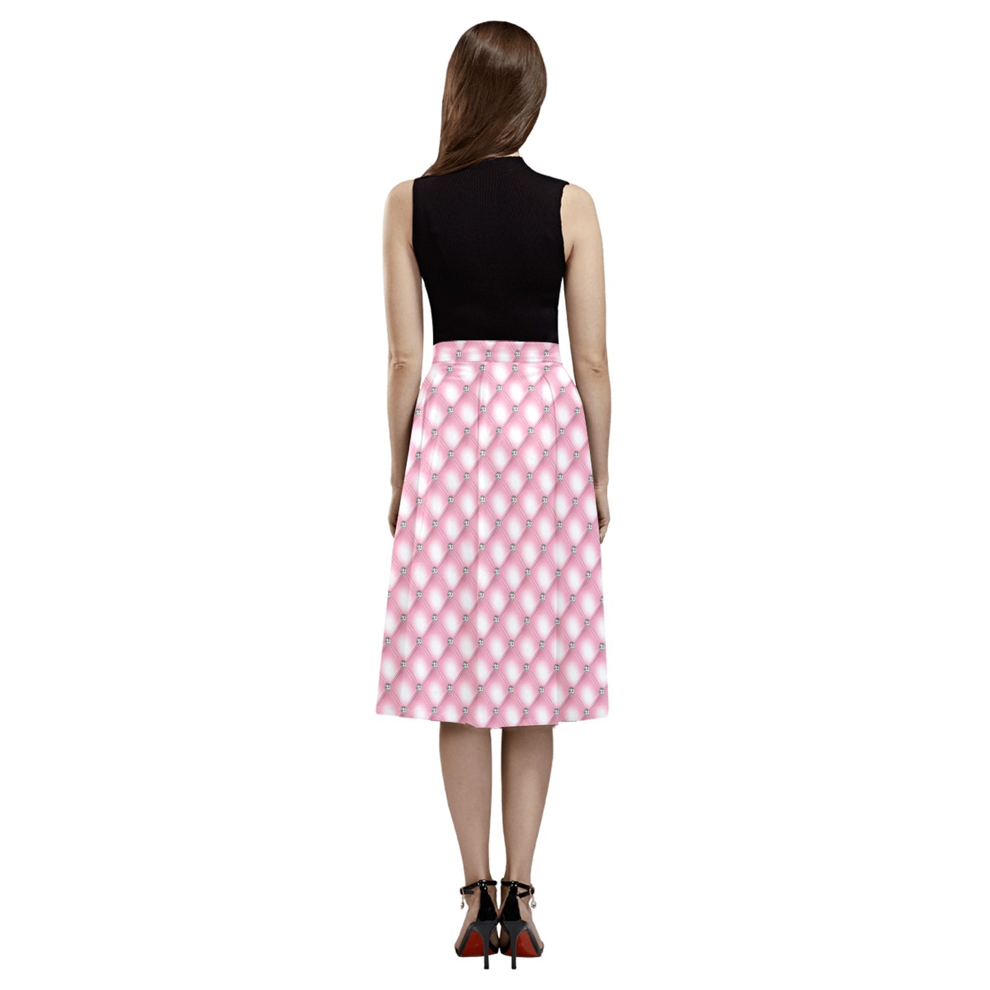 Mnemosyne Women's Crepe Skirt V3