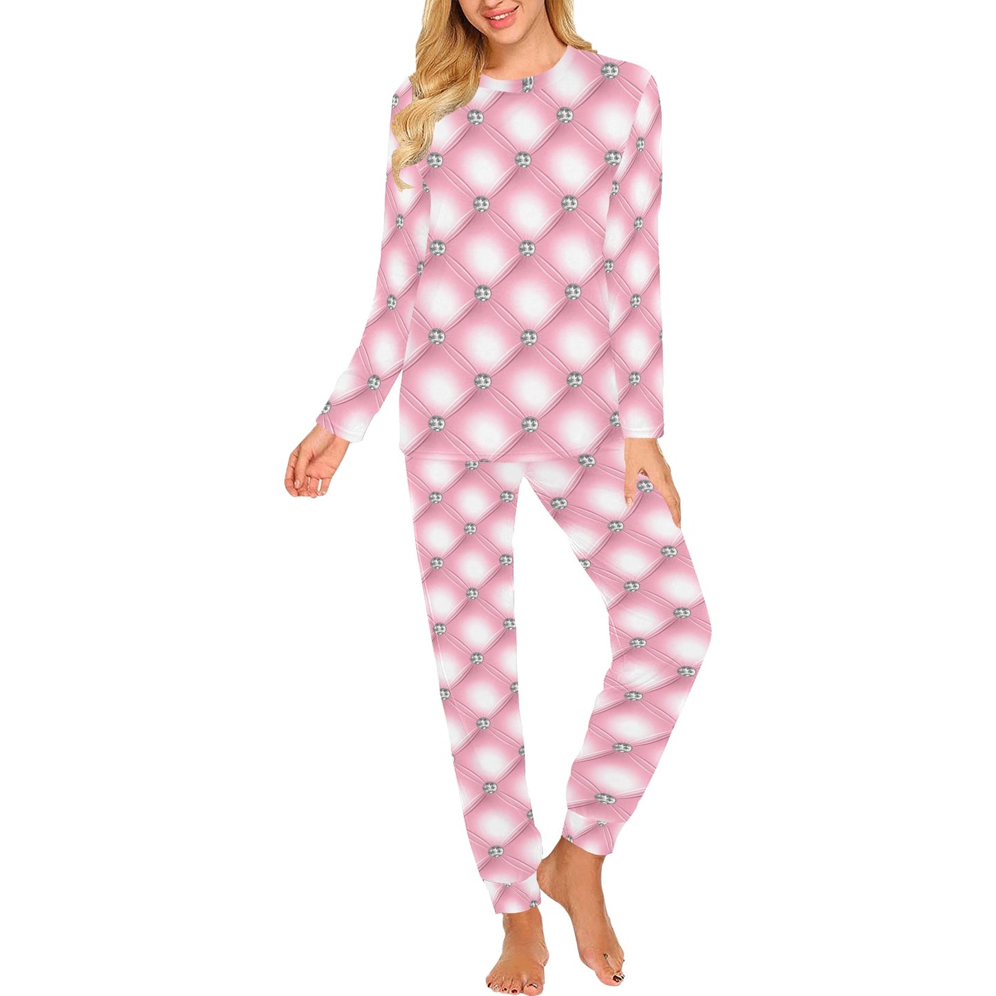 Women's All Over Print Pajama Set V3 Mood 2