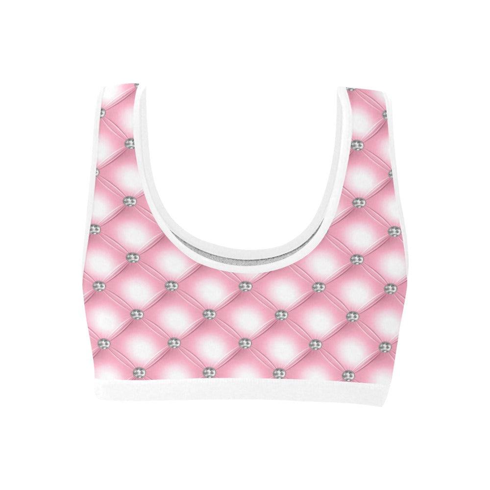 Sports Bra White V3 Mood 2