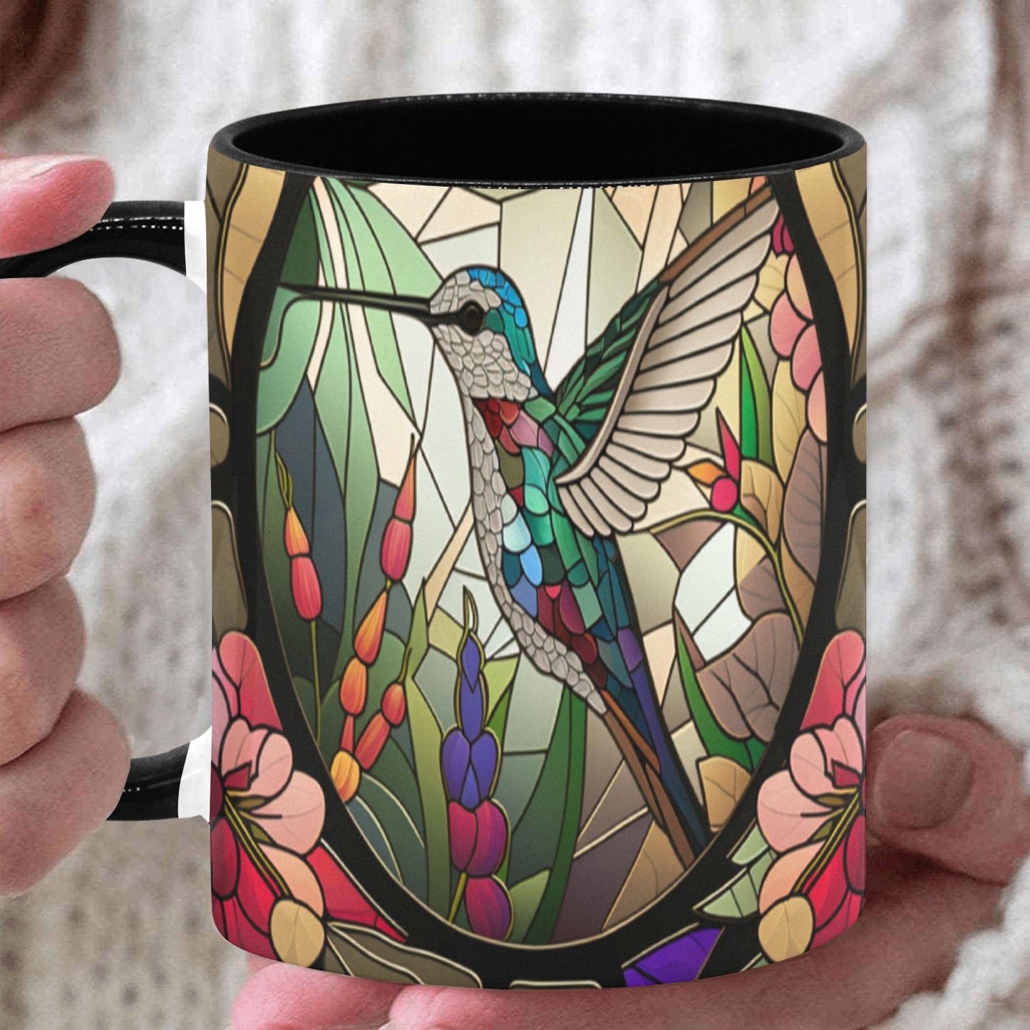 Hummingbird 4 Mugs 11 oz