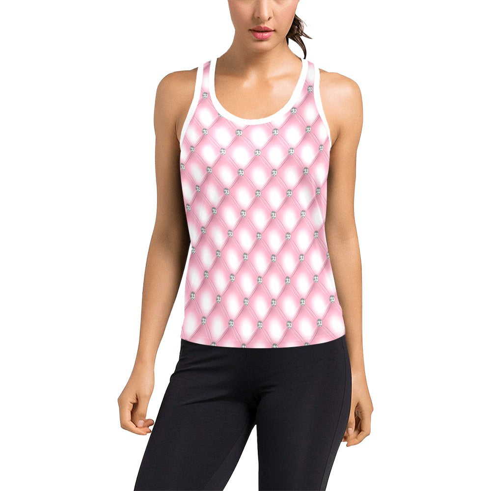 Women's Racerback Tank Top V5 Mood 2