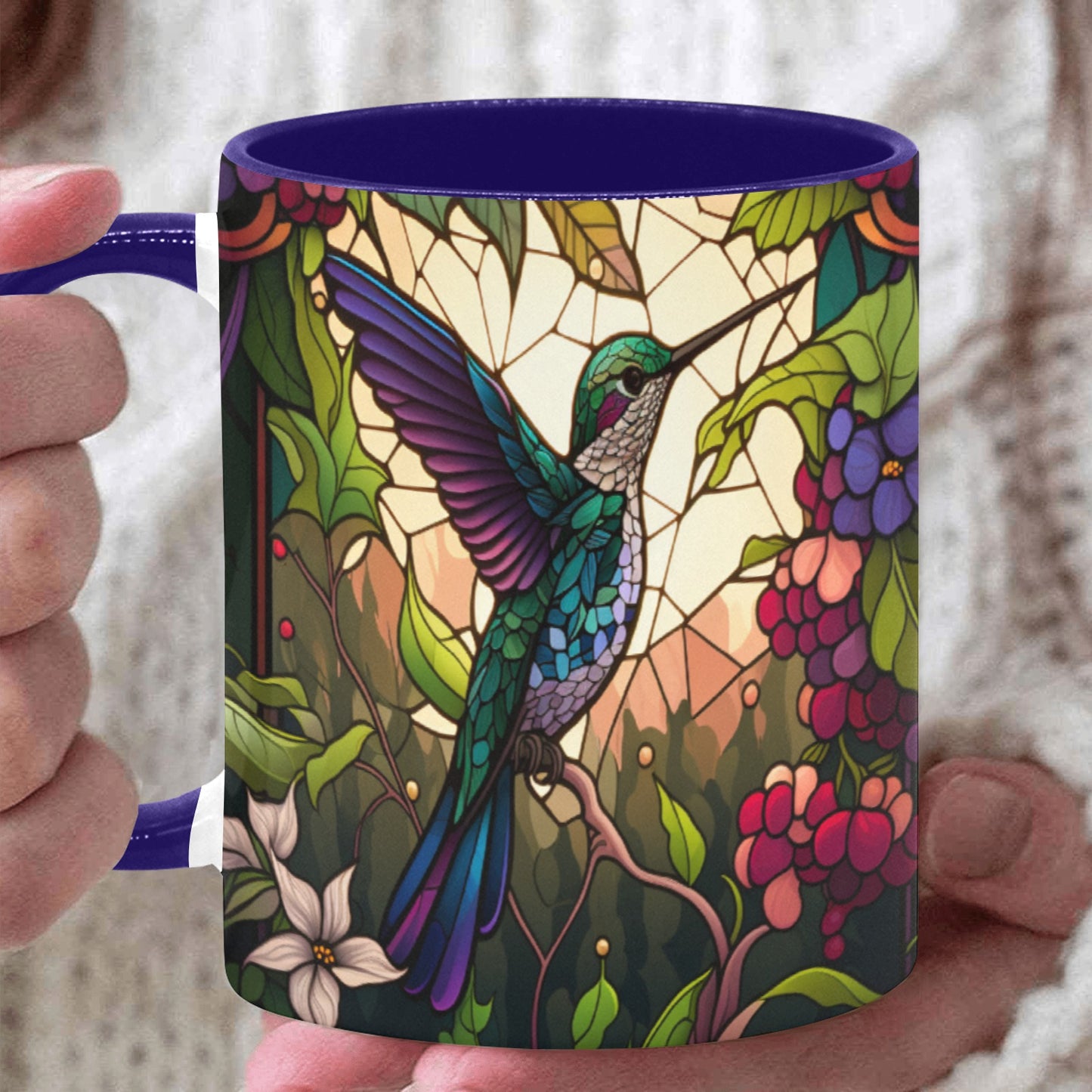 Hummingbird 6 Mugs 11oz 10 colors